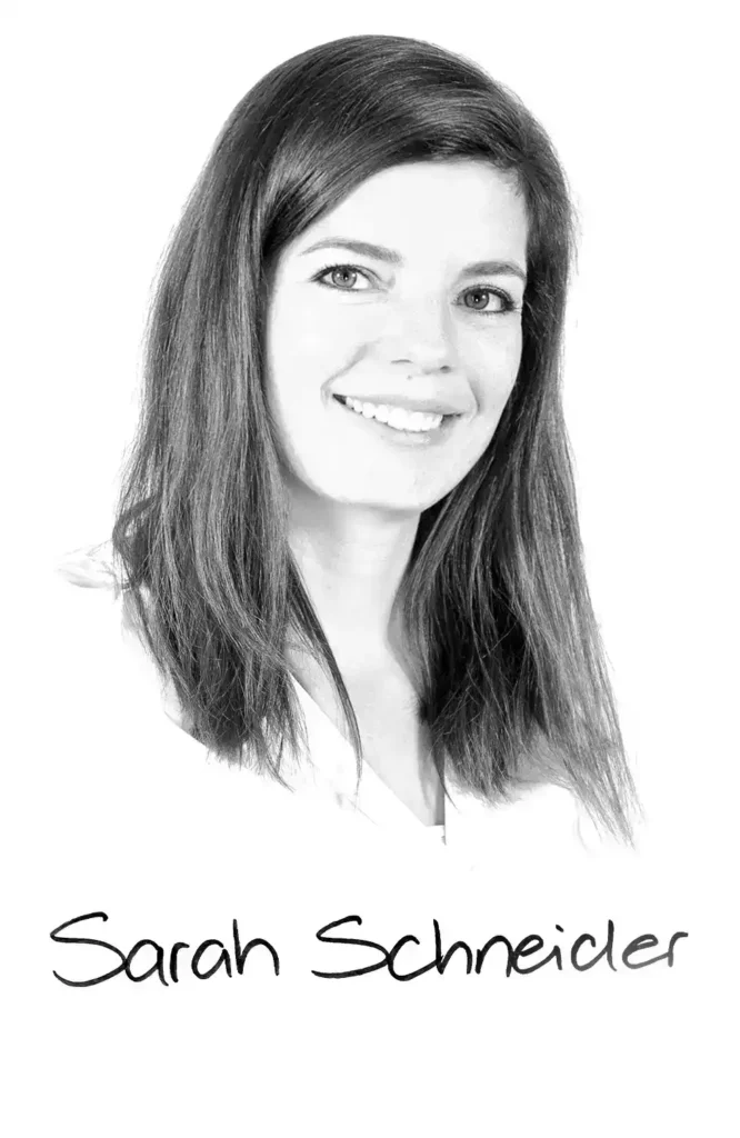 Sarah Schneider - Geschäftsleitung, Leitung Finanzen und Personalwesen